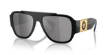 Black - Polar Grey Mirror Silver