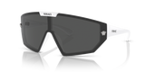 White - Dark Grey/Mirror Silver