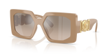 Beige - Brown Grad Grey Mirror Silver