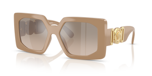Beige - Brown Grad Grey Mirror Silver