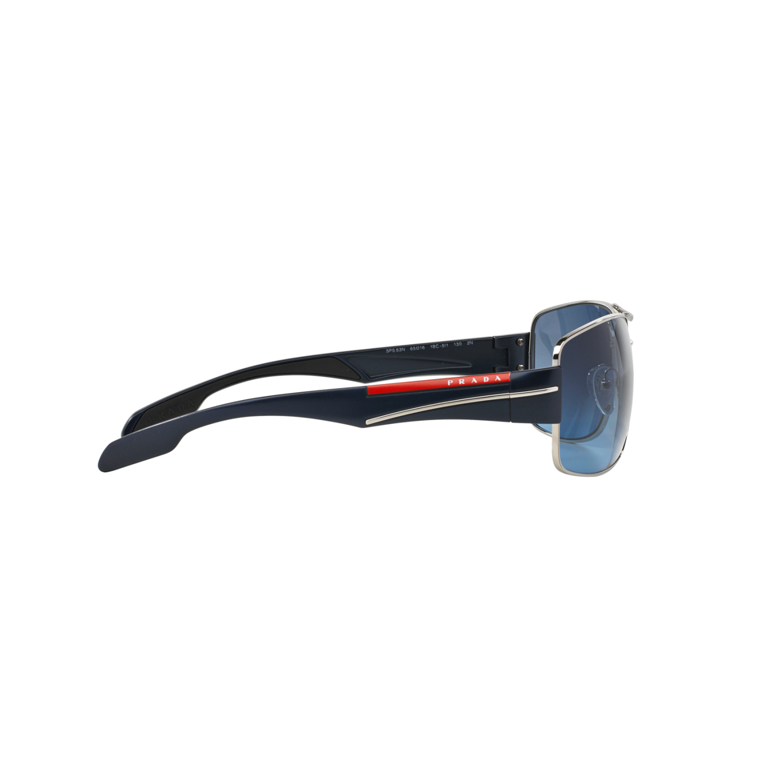 Prada Linea Rossa PS 53NS PS 53NS Silver Men's Sunglasses