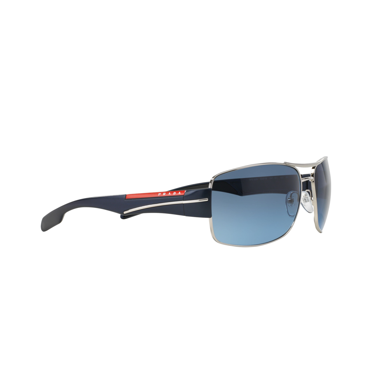 Prada Linea Rossa PS 53NS PS 53NS Silver Men's Sunglasses