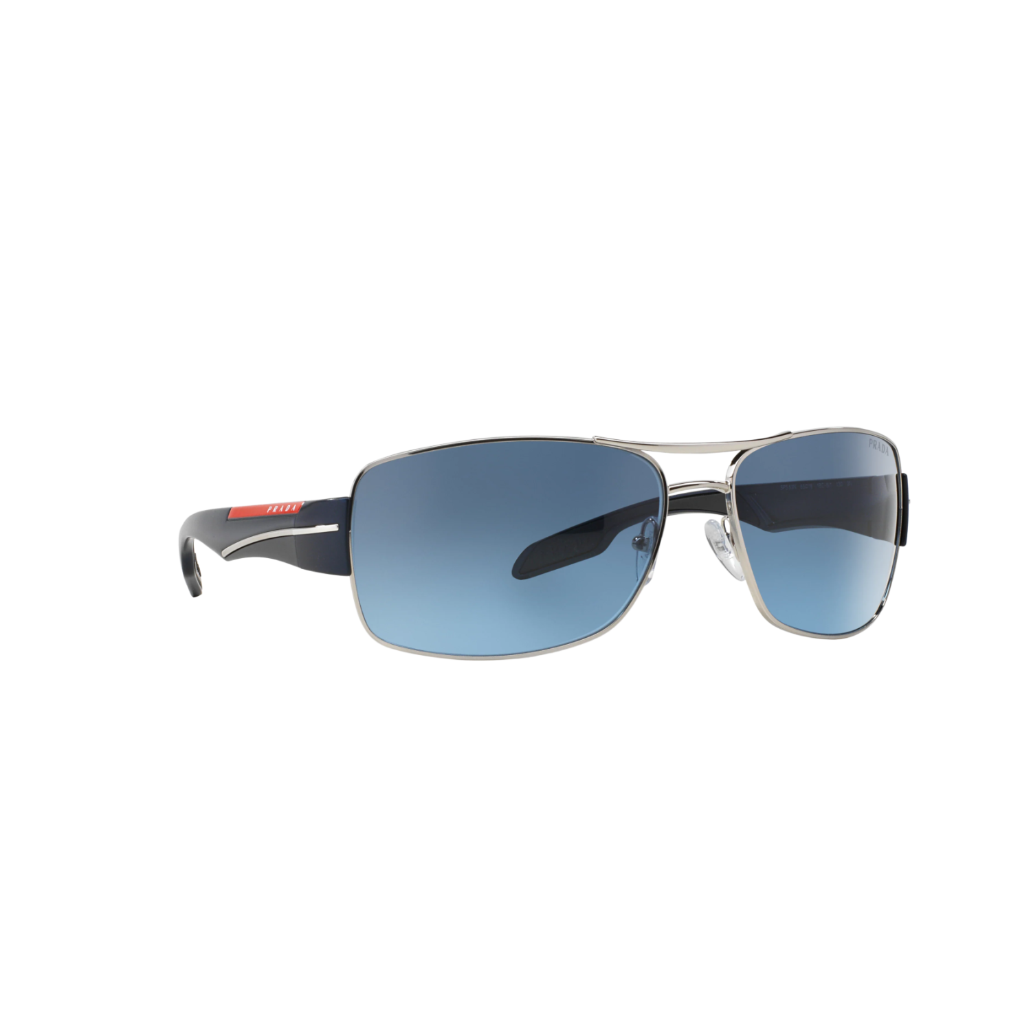 Prada Linea Rossa PS 53NS PS 53NS Silver Men's Sunglasses