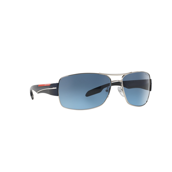 Prada Linea Rossa PS 53NS PS 53NS Silver Men's Sunglasses
