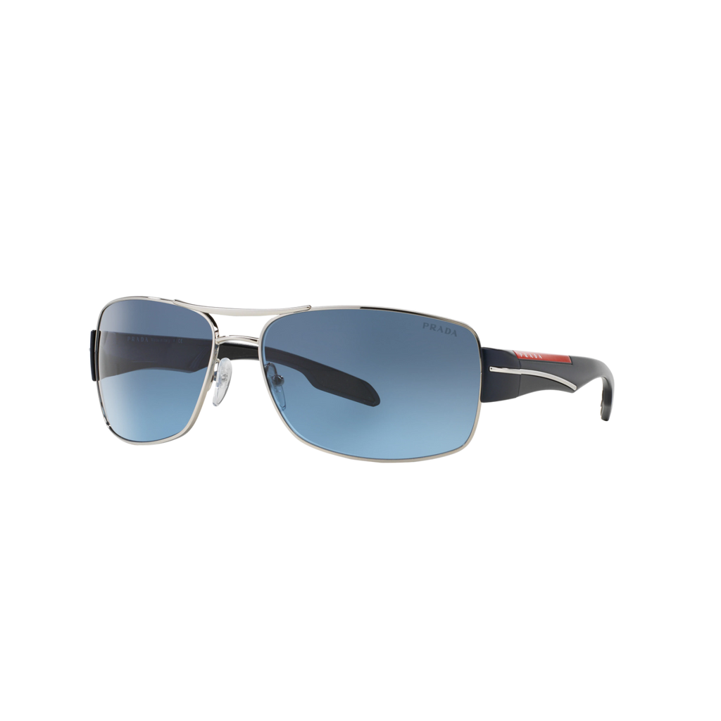 Prada Linea Rossa PS 53NS PS 53NS Silver Men's Sunglasses