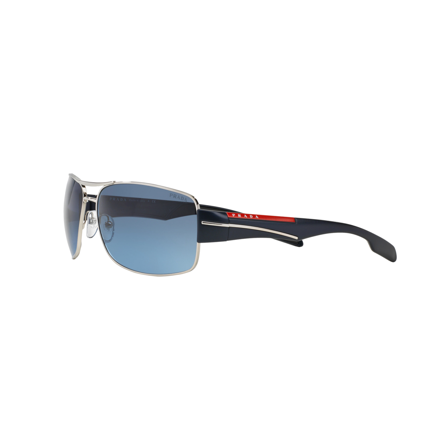 Prada Linea Rossa PS 53NS PS 53NS Silver Men's Sunglasses