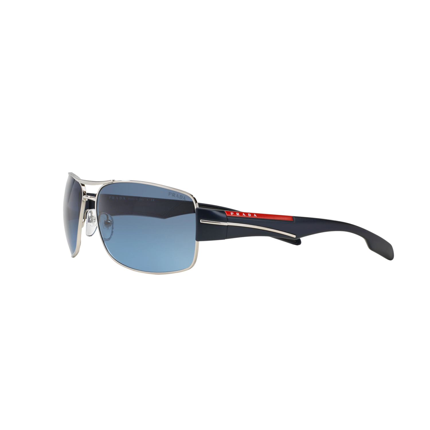 Prada Linea Rossa PS 53NS PS 53NS Silver Men's Sunglasses