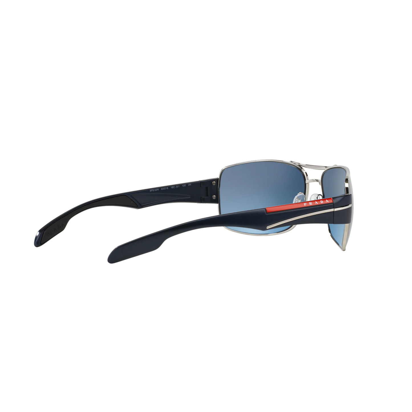 Prada Linea Rossa PS 53NS PS 53NS Silver Men's Sunglasses