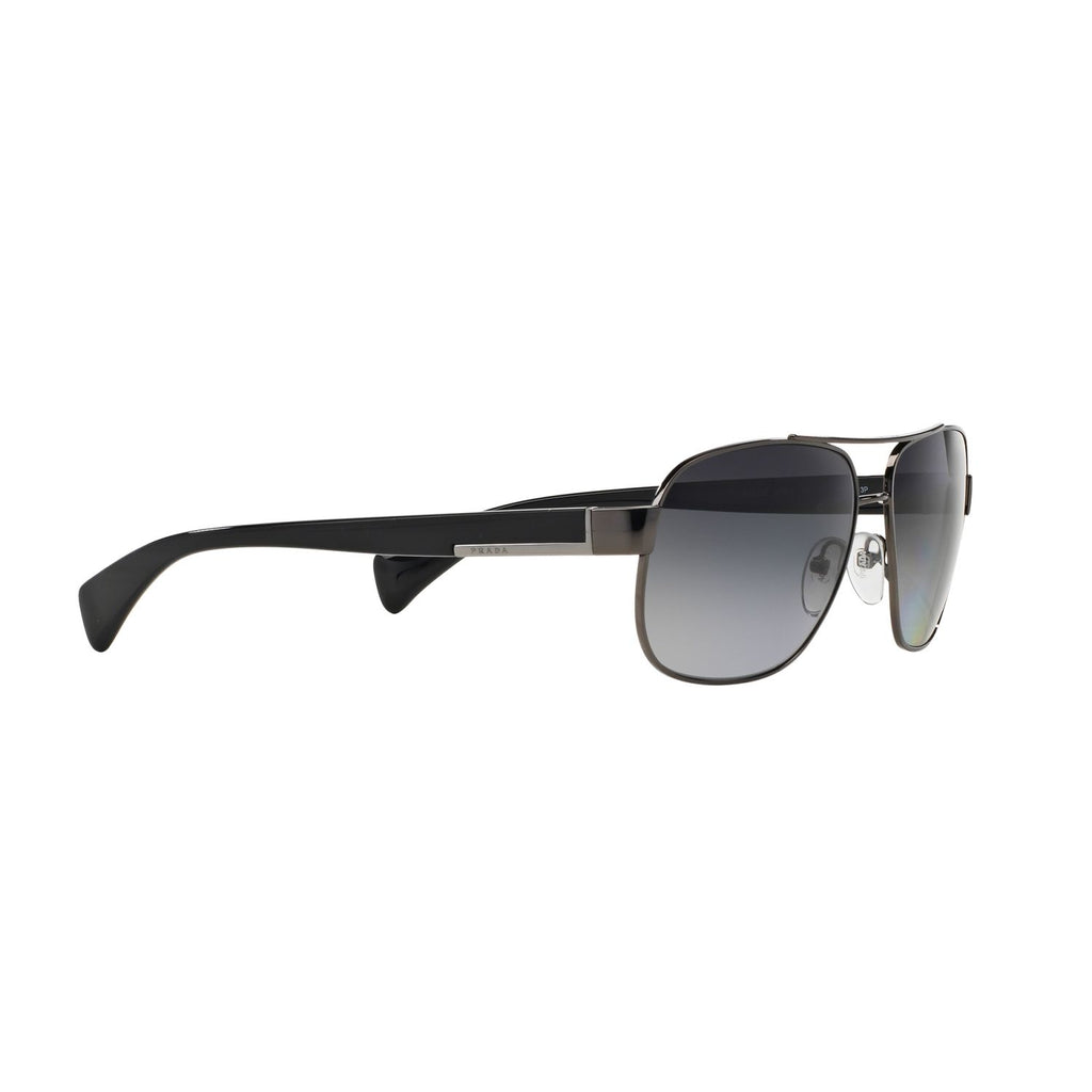 Prada PR 52PS PR 52PS Havana Silver Men's Polarized Sunglasses