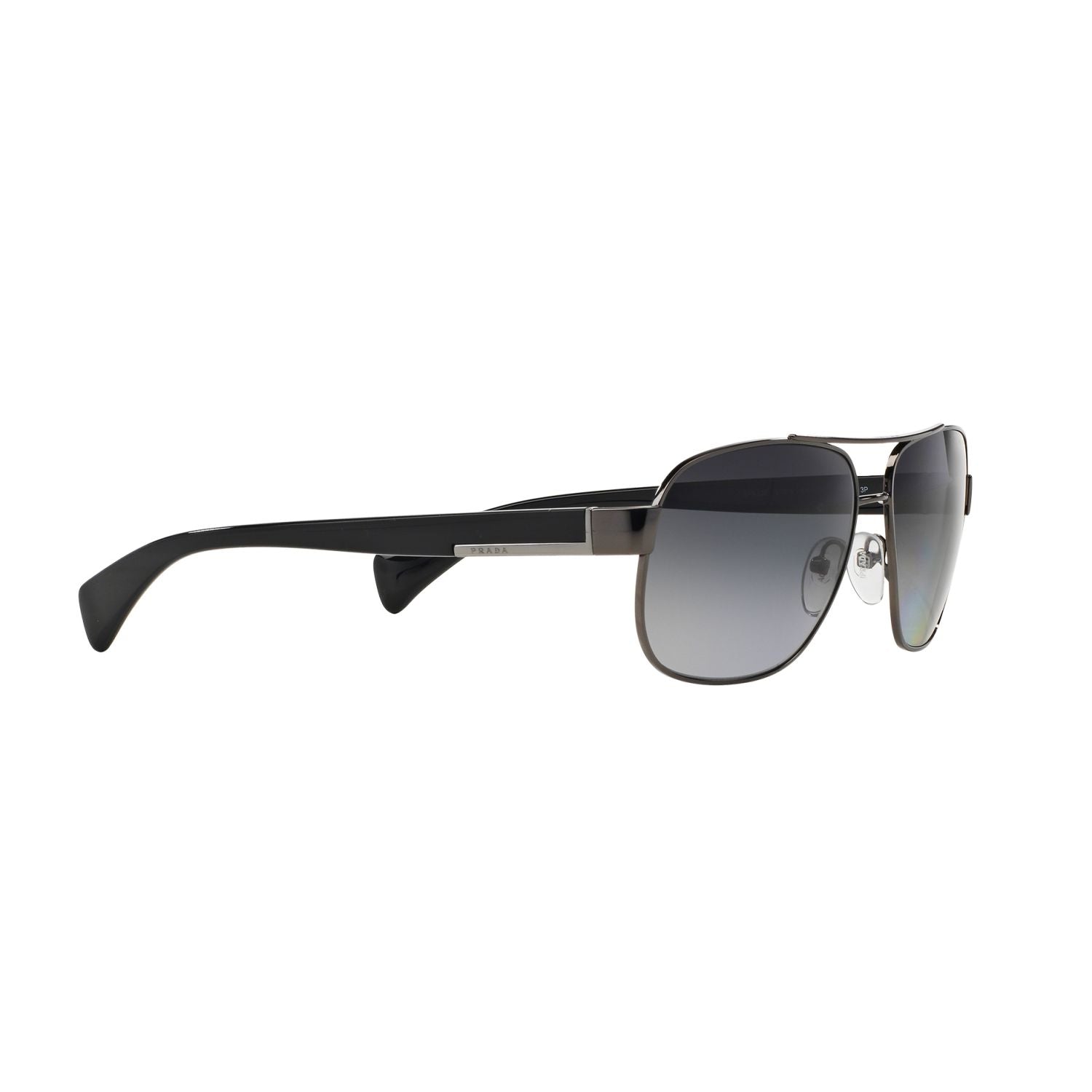 Prada PR 52PS PR 52PS Havana Silver Men's Polarized Sunglasses