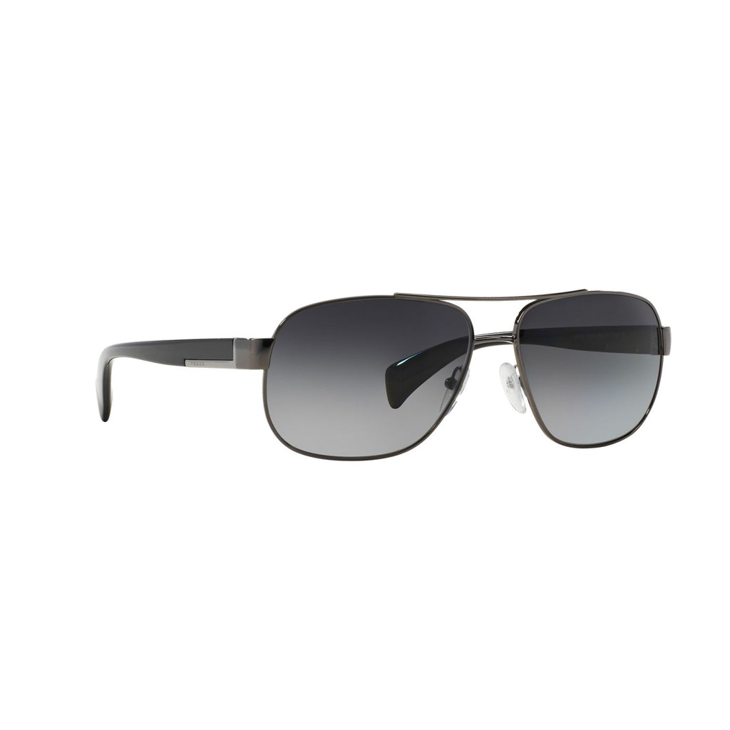 Prada PR 52PS PR 52PS Havana Silver Men's Polarized Sunglasses