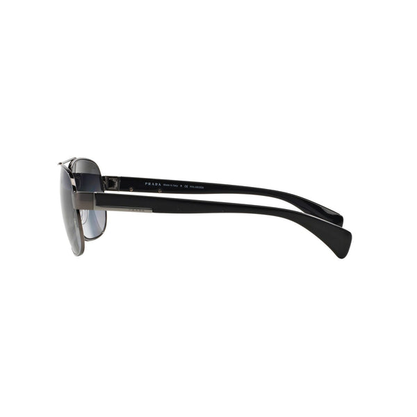 Prada PR 52PS PR 52PS Havana Silver Men's Polarized Sunglasses