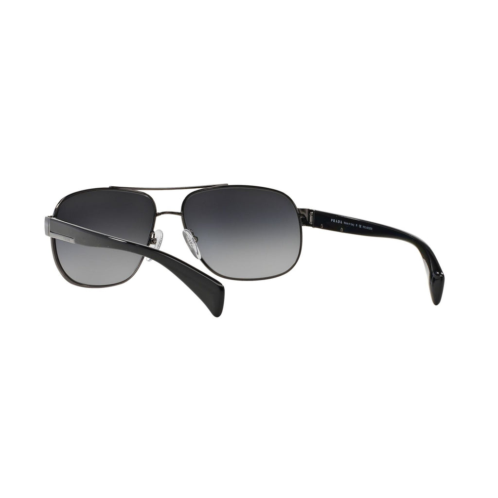 Prada PR 52PS PR 52PS Havana Silver Men's Polarized Sunglasses
