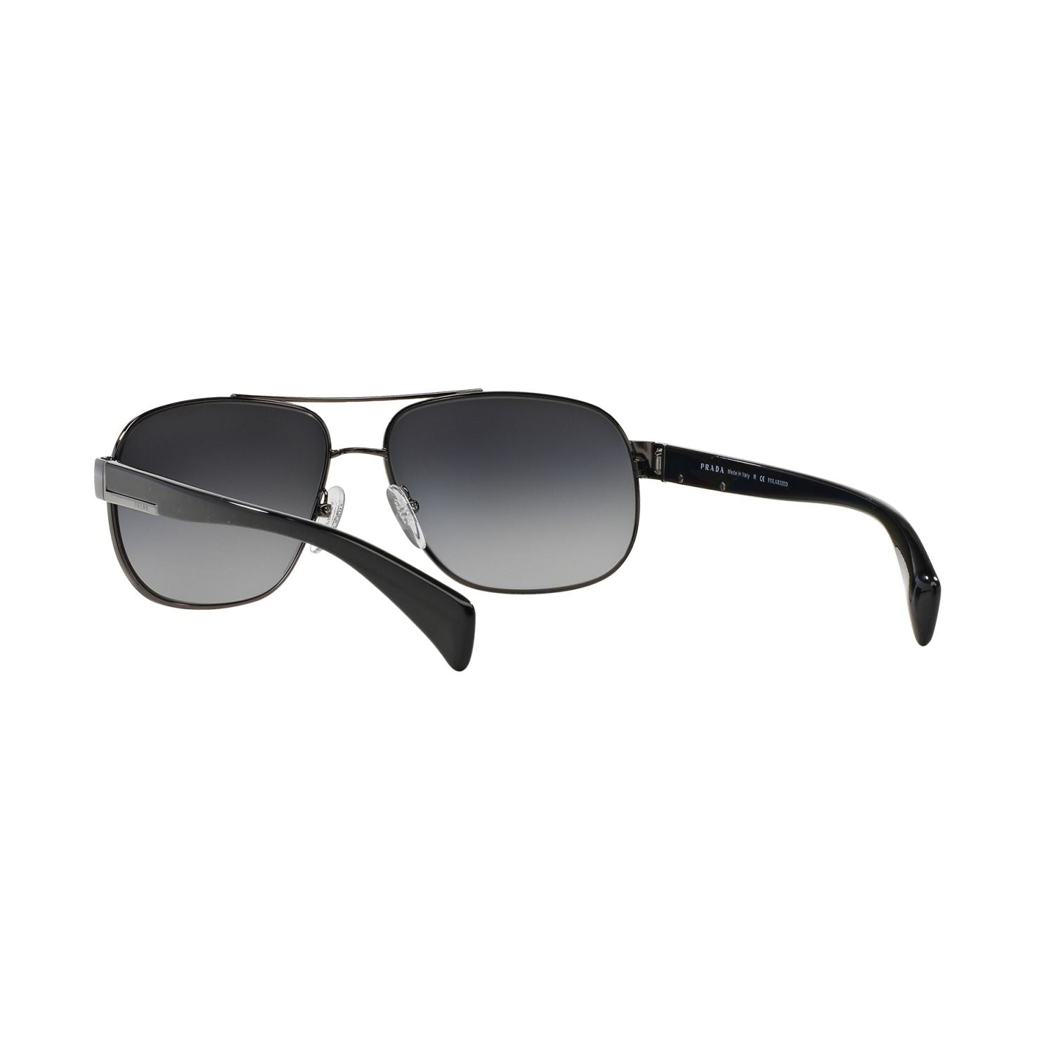 Prada PR 52PS PR 52PS Havana Silver Men's Polarized Sunglasses