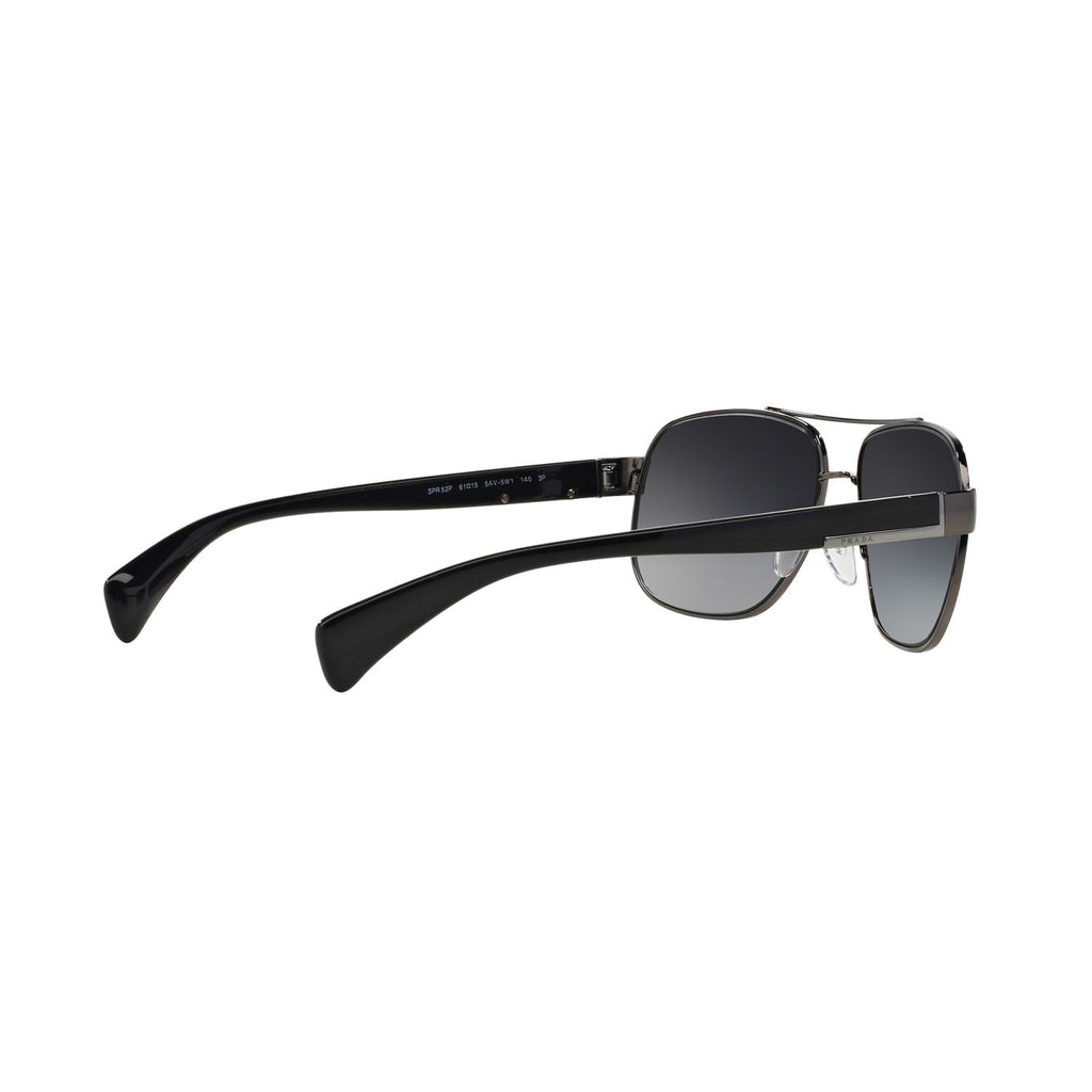 Prada PR 52PS PR 52PS Havana Silver Men's Polarized Sunglasses