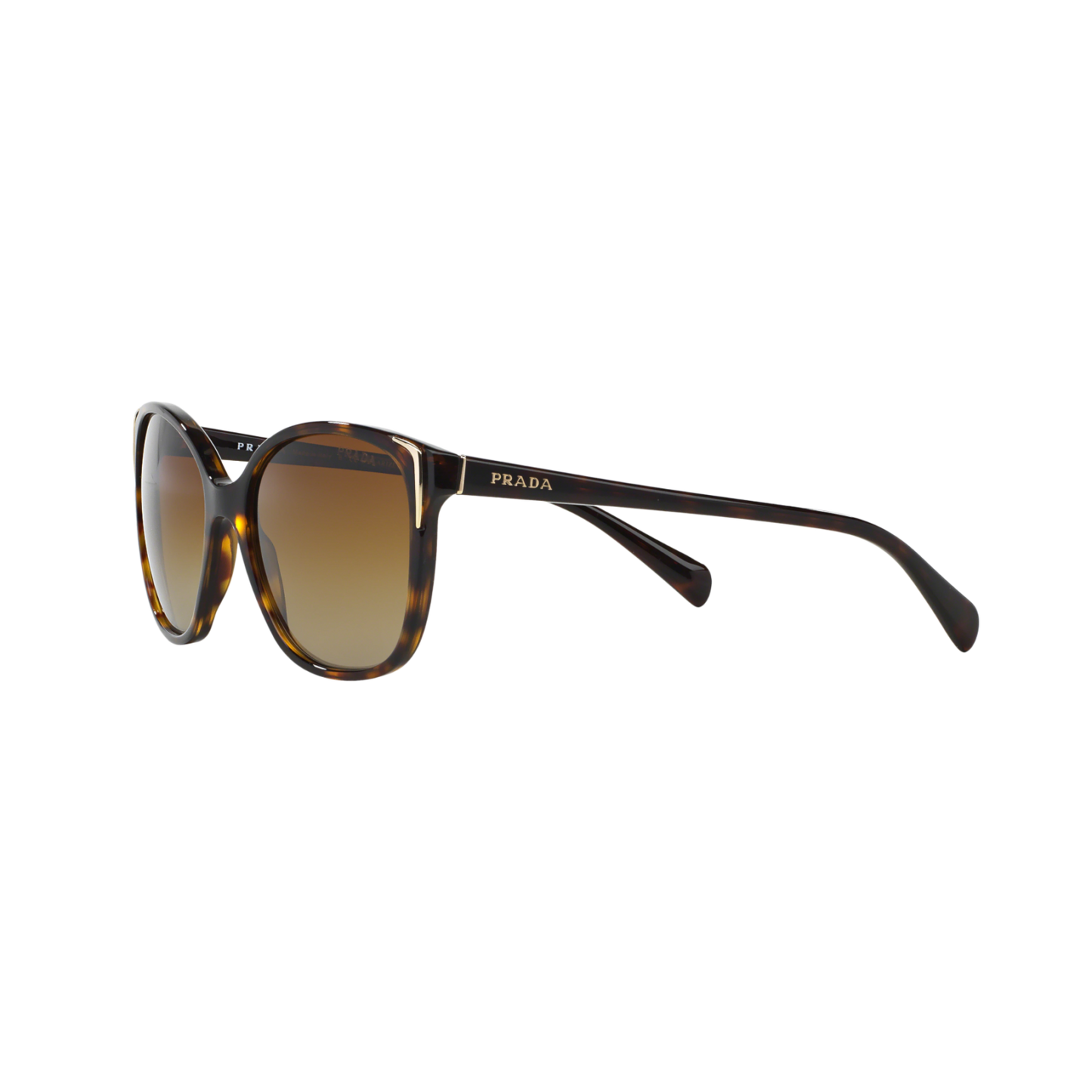 Prada PR 01OS PR 01OS Havana Women's Polarized Sunglasses
