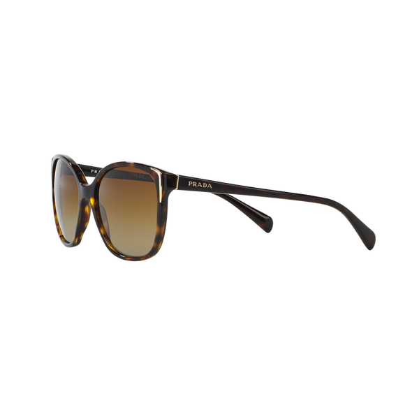 Prada PR 01OS PR 01OS Havana Women's Polarized Sunglasses