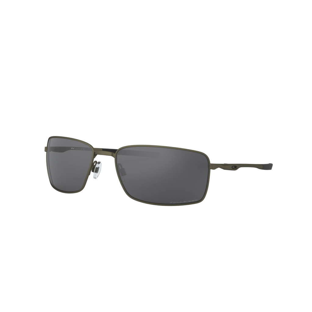 Oakley SQUARE WIRE OO4075 Grey Unisex Polarized Sunglasses
