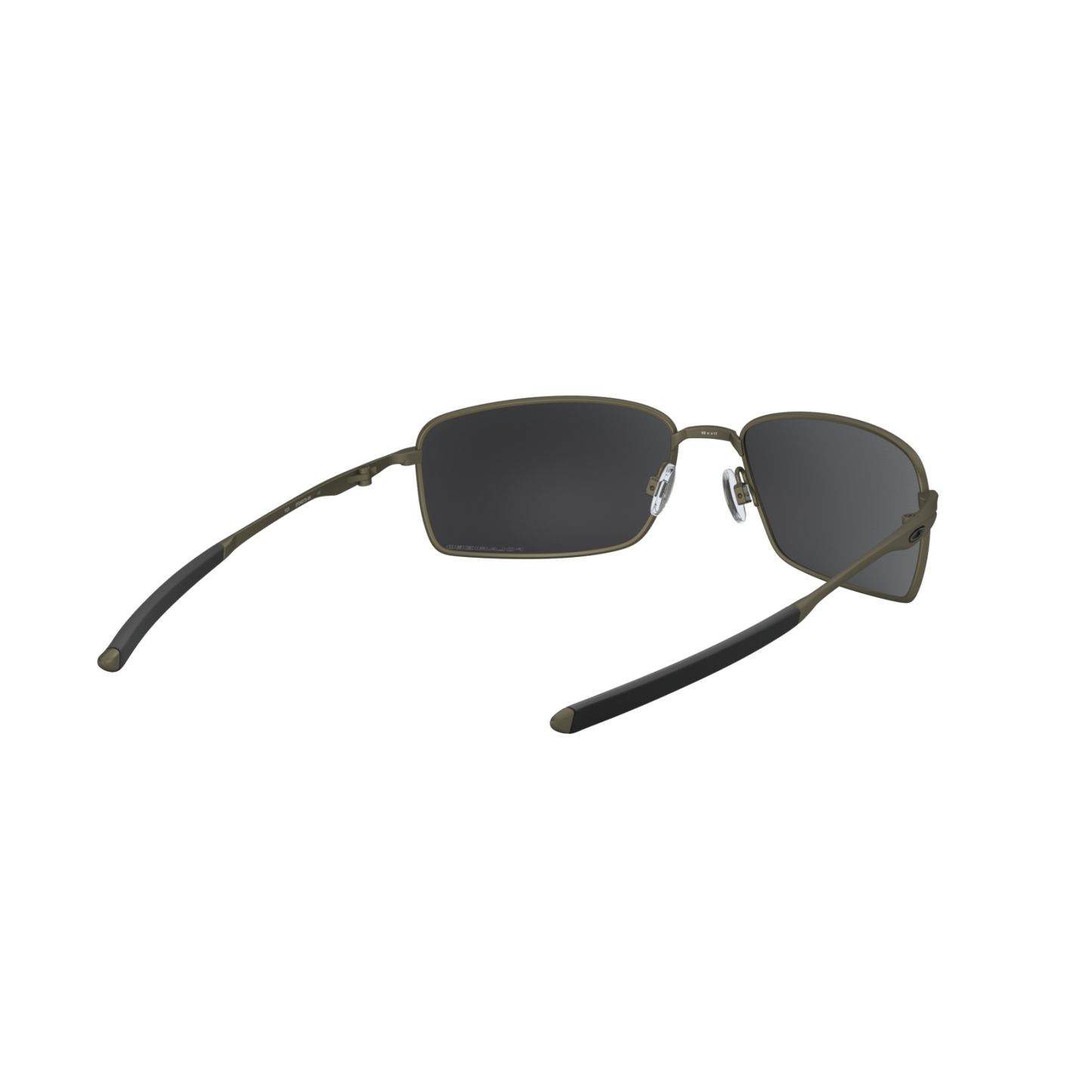 Oakley SQUARE WIRE OO4075 Grey Unisex Polarized Sunglasses