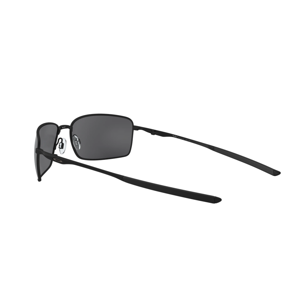 Oakley SQUARE WIRE OO4075 Black Unisex Polarized Sunglasses