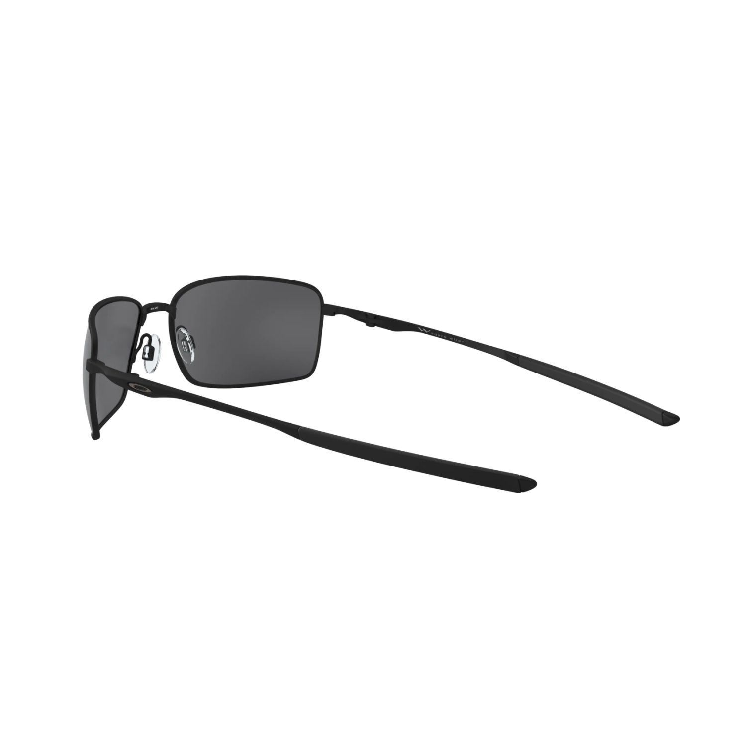 Oakley SQUARE WIRE OO4075 Black Unisex Polarized Sunglasses