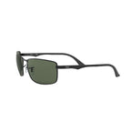 Ray Ban RB3498 RB3498 Black Men's Sunglasses
