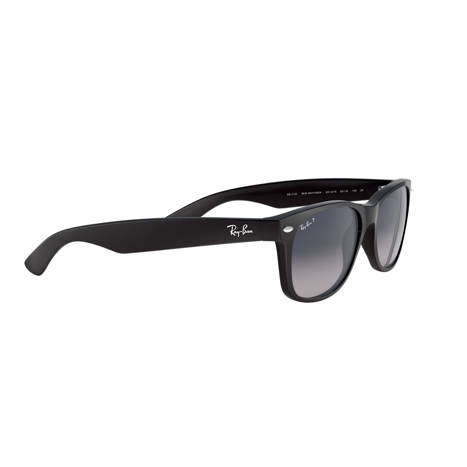 Ray Ban NEW WAYFARER RB2132 Black Unisex Polarized Sunglasses