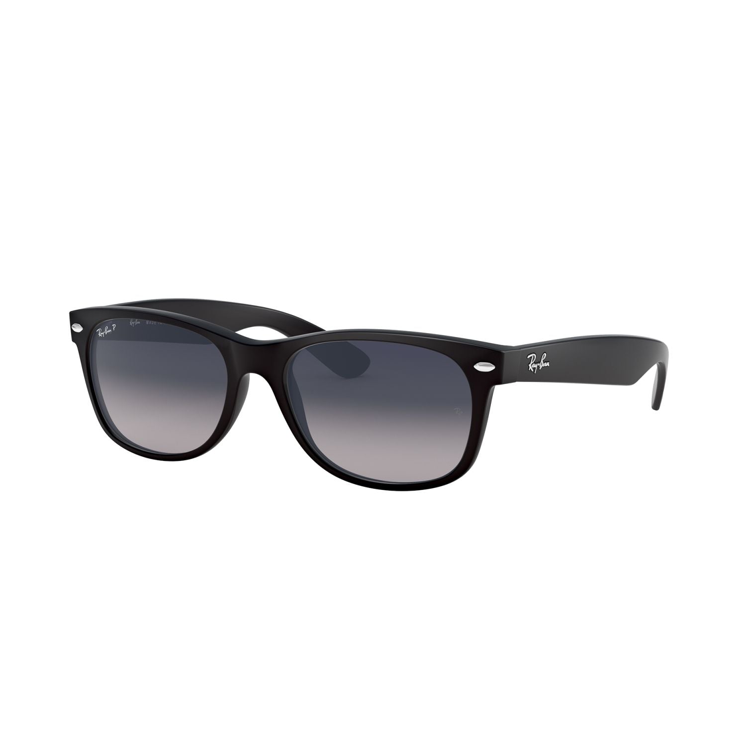 Ray Ban NEW WAYFARER RB2132 Black Unisex Polarized Sunglasses