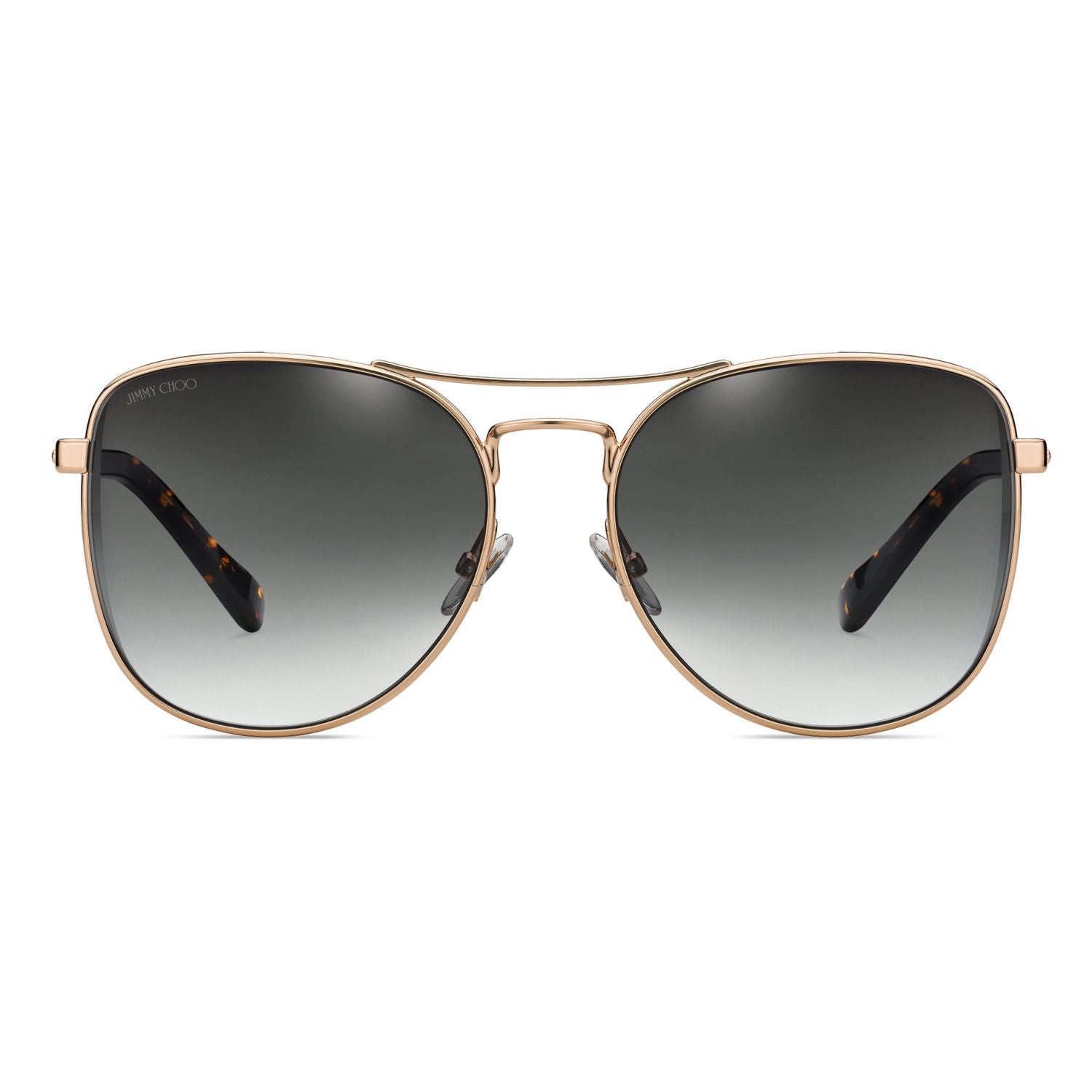 Jimmy Choo SHEENA Grey Gold Women's Sunglasses