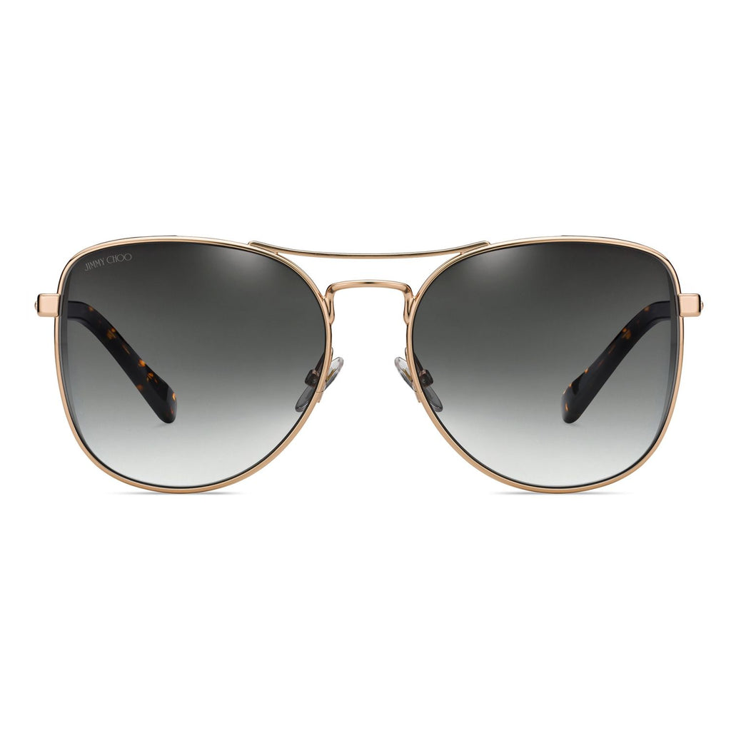 Jimmy Choo SHEENA Grey Gold Women's Sunglasses