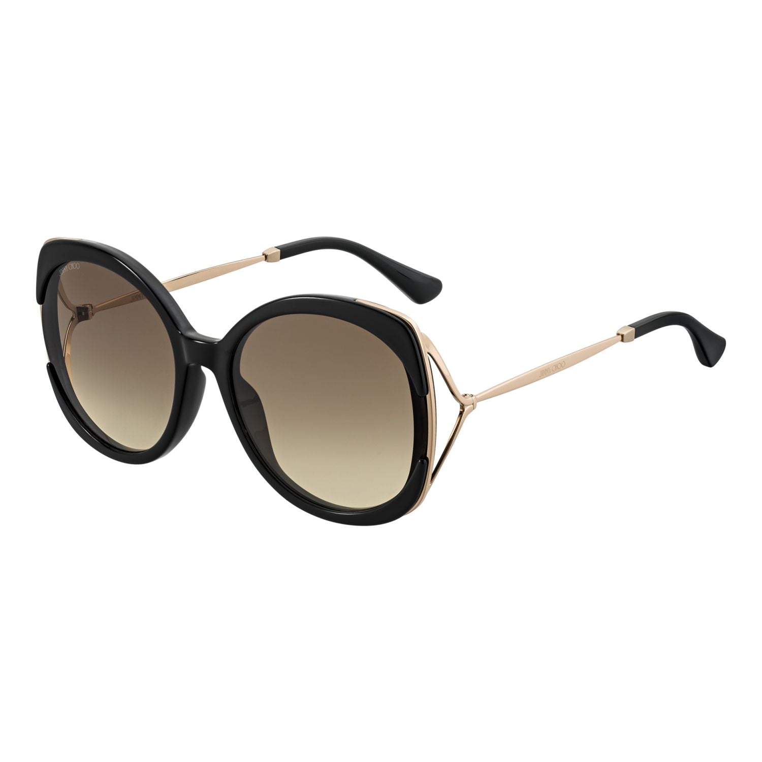 Jimmy Choo LILA Brown Black Women's Sunglasses