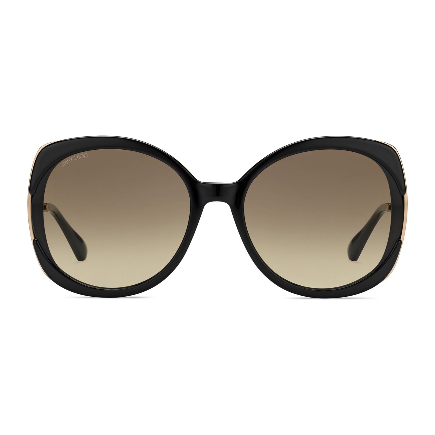 Jimmy Choo LILA Brown Black Women's Sunglasses