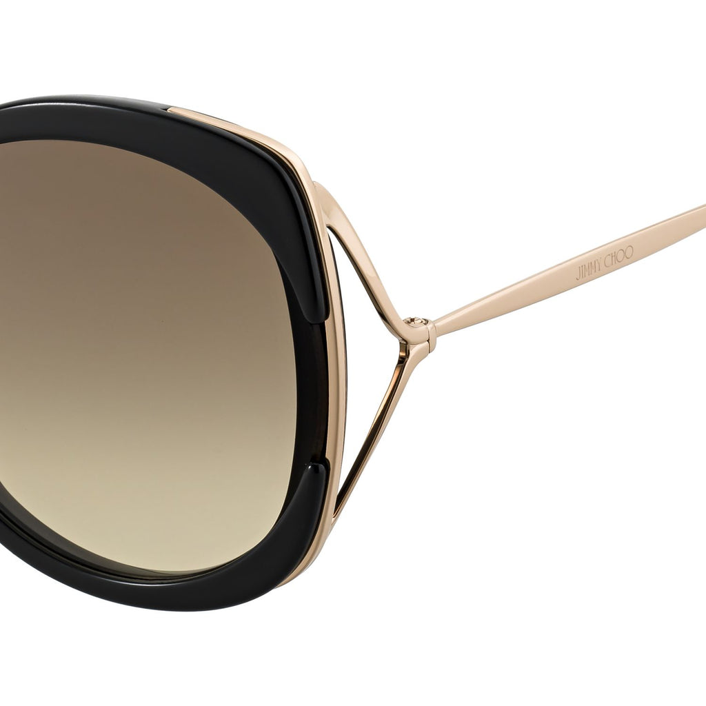 Jimmy Choo LILA Brown Black Women's Sunglasses