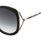 Jimmy Choo LILA Grey Black Women's Sunglasses