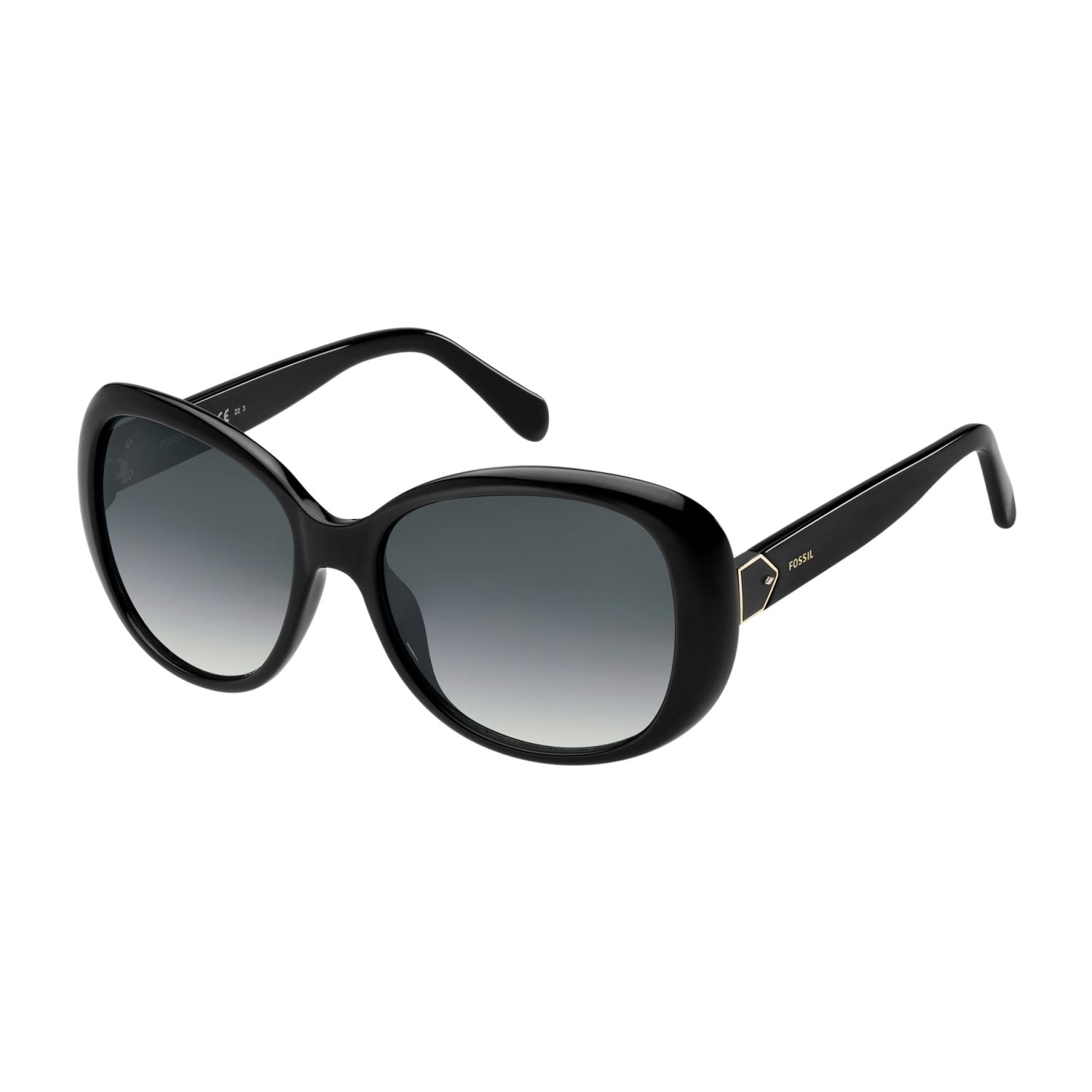 Fossil FOS 3080/S Grey Black Women's Sunglasses