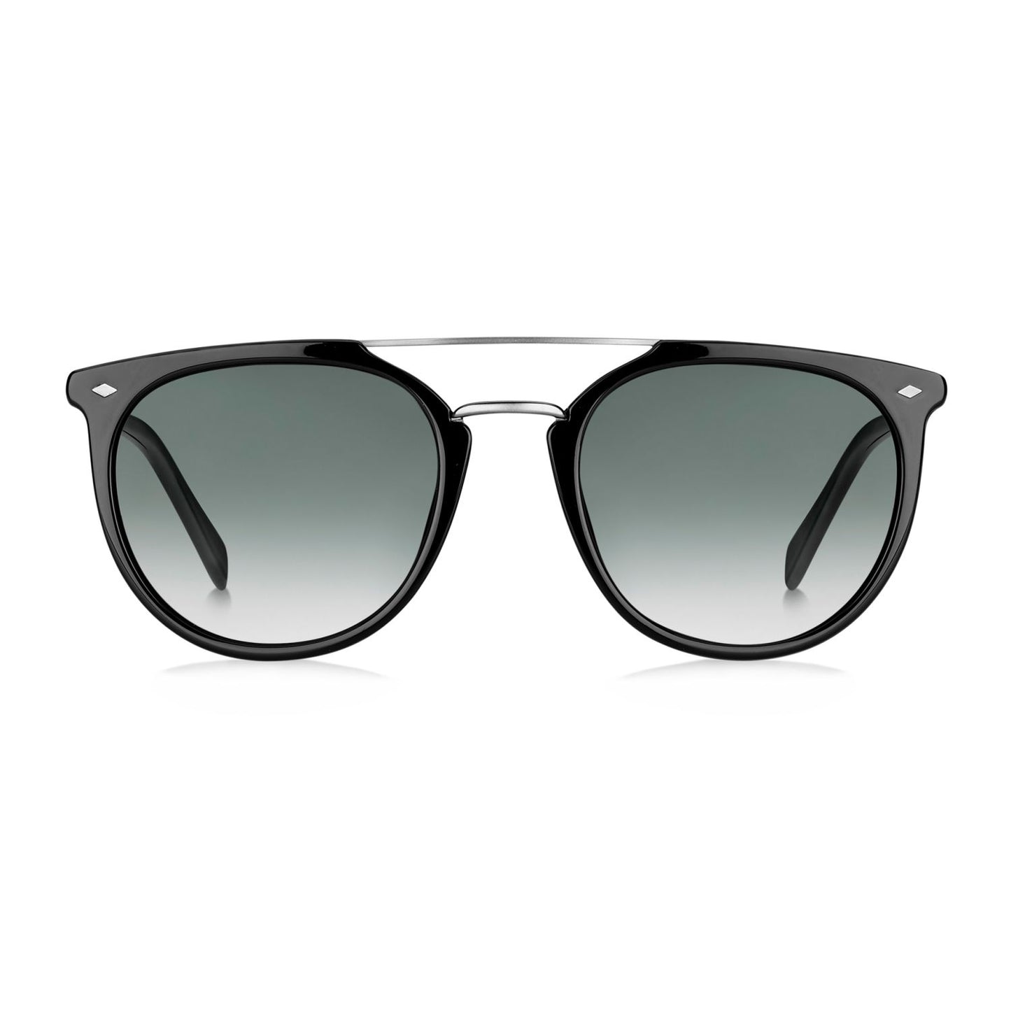 Fossil FOS 3077/S Grey Black Unisex Sunglasses