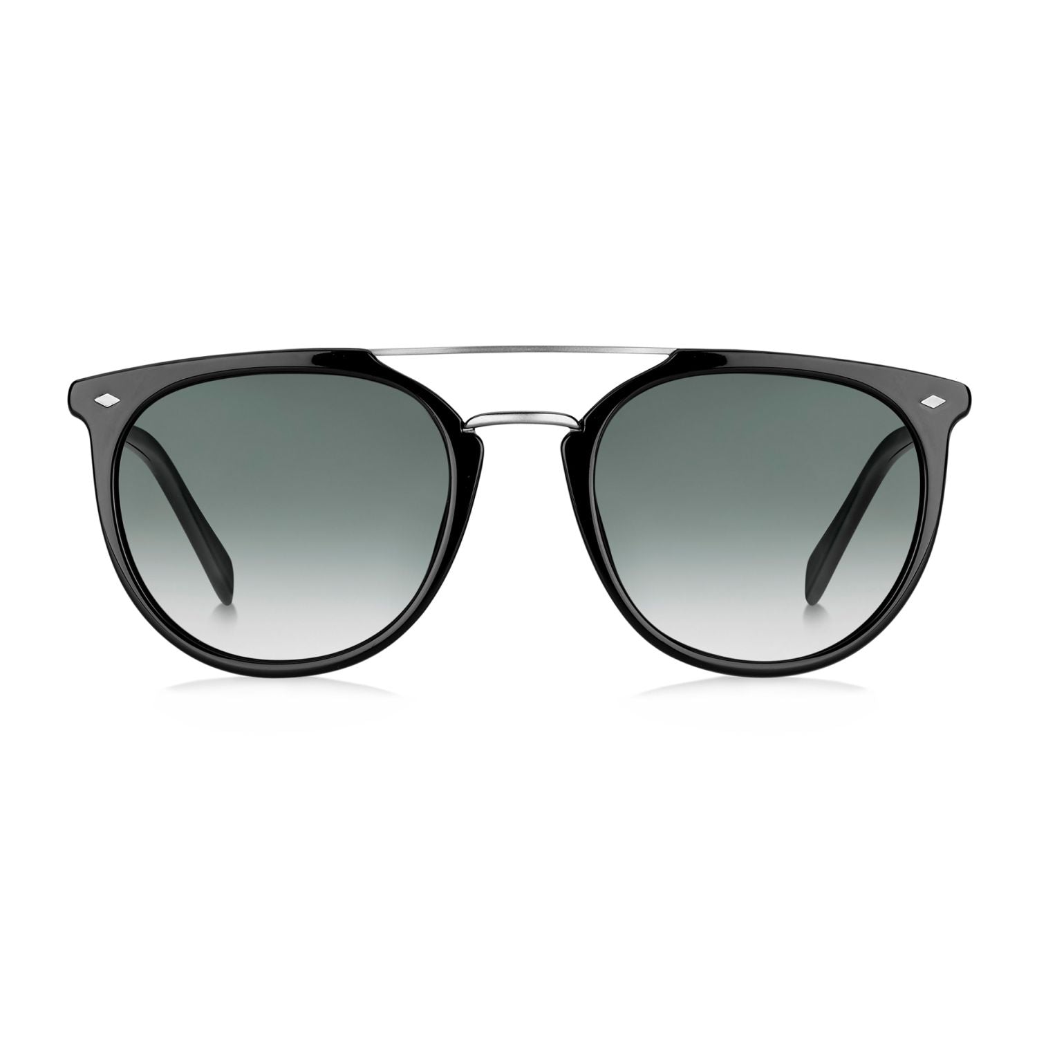 Fossil FOS 3077/S Grey Black Unisex Sunglasses