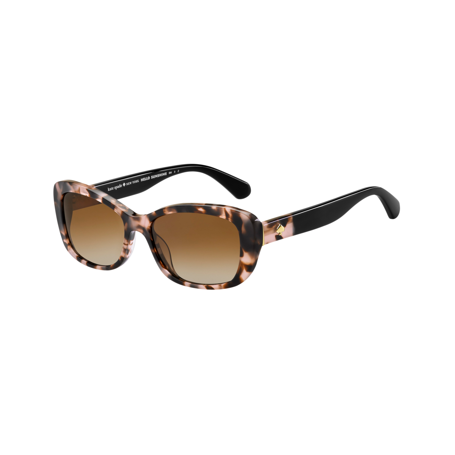 Kate Spade CLARETTA/P/S Brown Pink Women's Sunglasses
