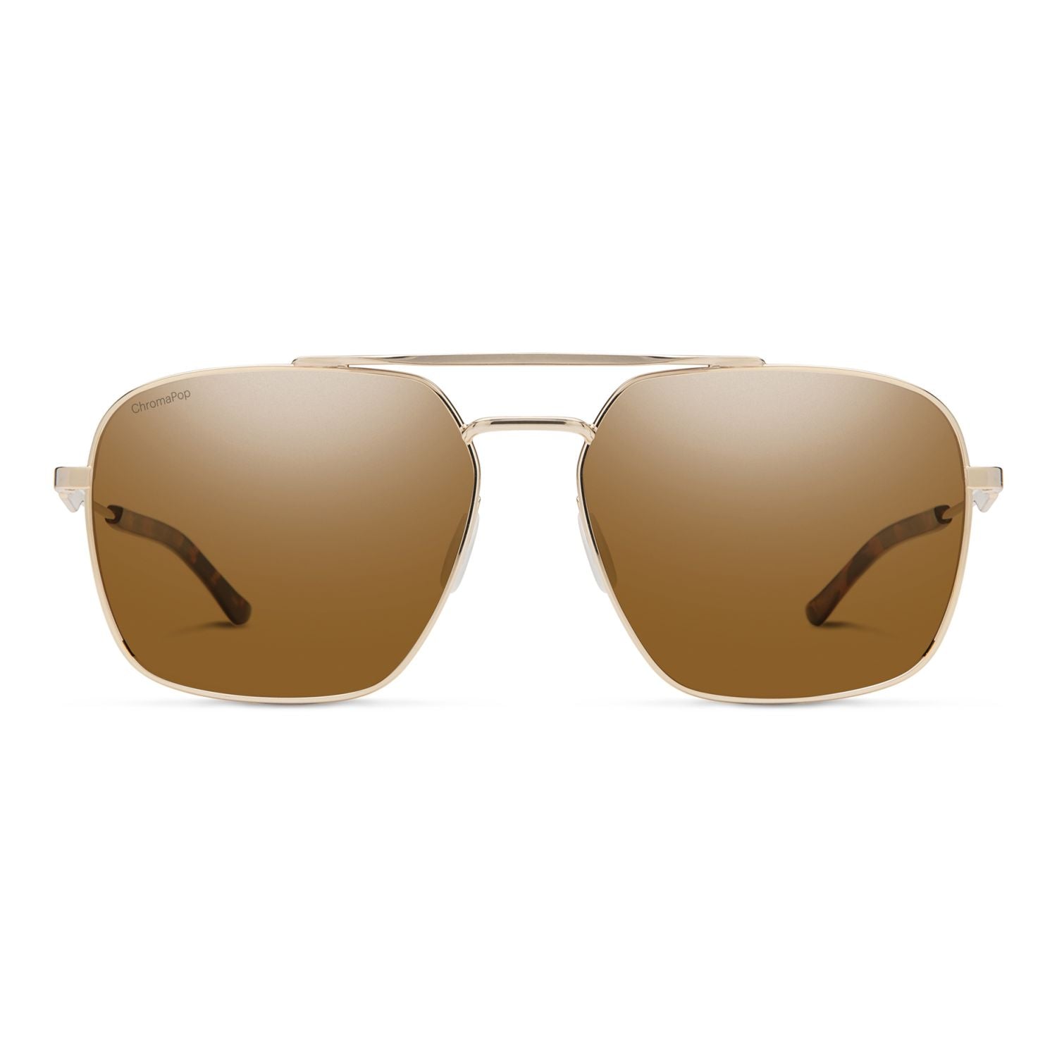 Smith DOUBLE DOWN Brown Gold Men's Sunglasses