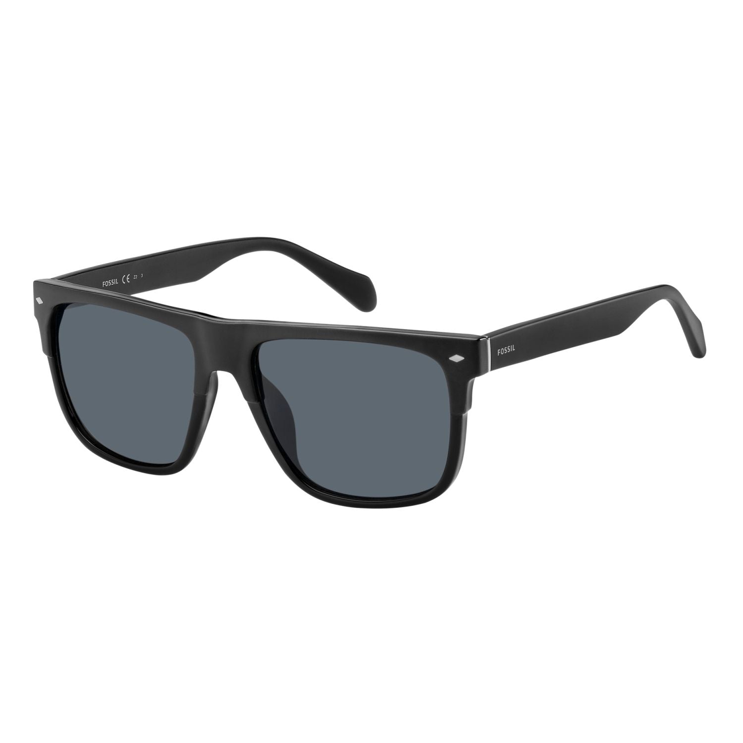 Fossil FOS 3075/S Grey Black Men's Sunglasses