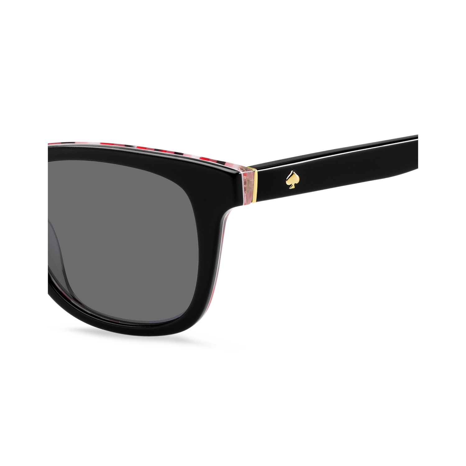 Kate Spade CHARMINE/S Grey Black Women's Sunglasses