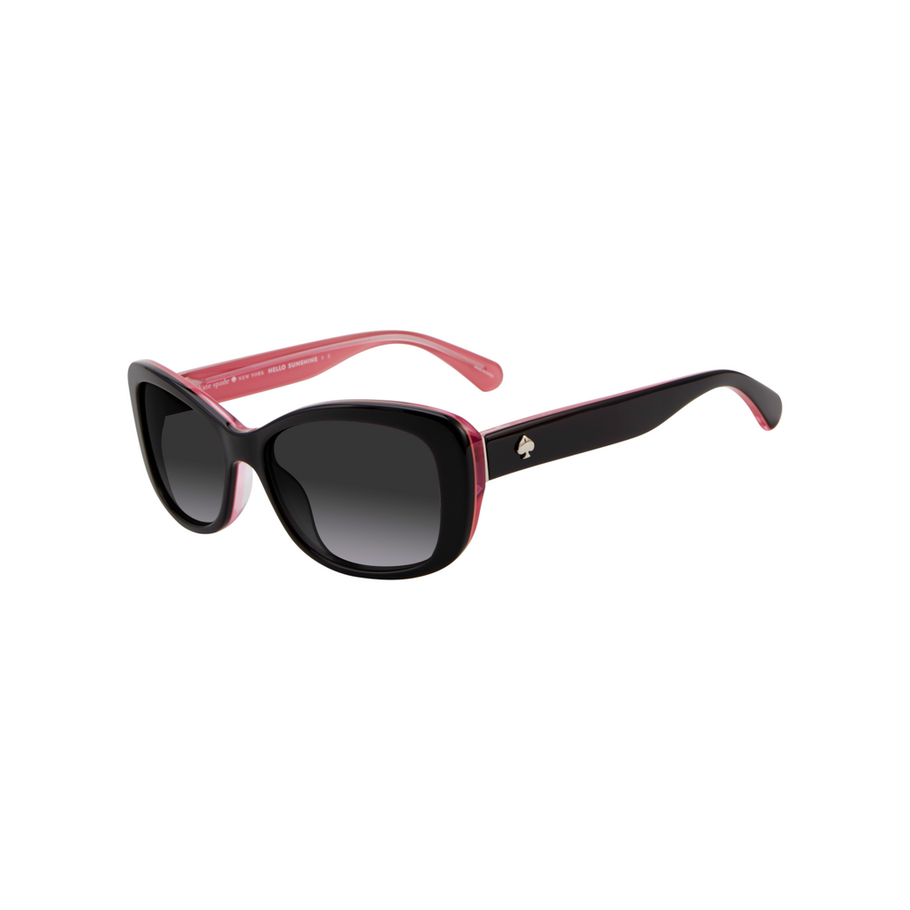 Kate Spade CLARETTA/P/S Grey Black Women's Sunglasses