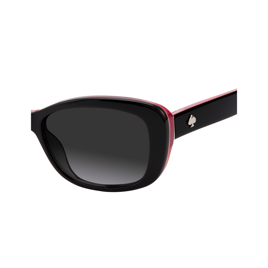 Kate Spade CLARETTA/P/S Grey Black Women's Sunglasses