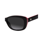 Kate Spade CLARETTA/P/S Grey Black Women's Sunglasses