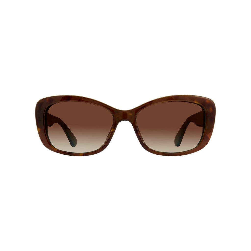 Kate Spade CLARETTA/P/S Brown Havana Women's Sunglasses