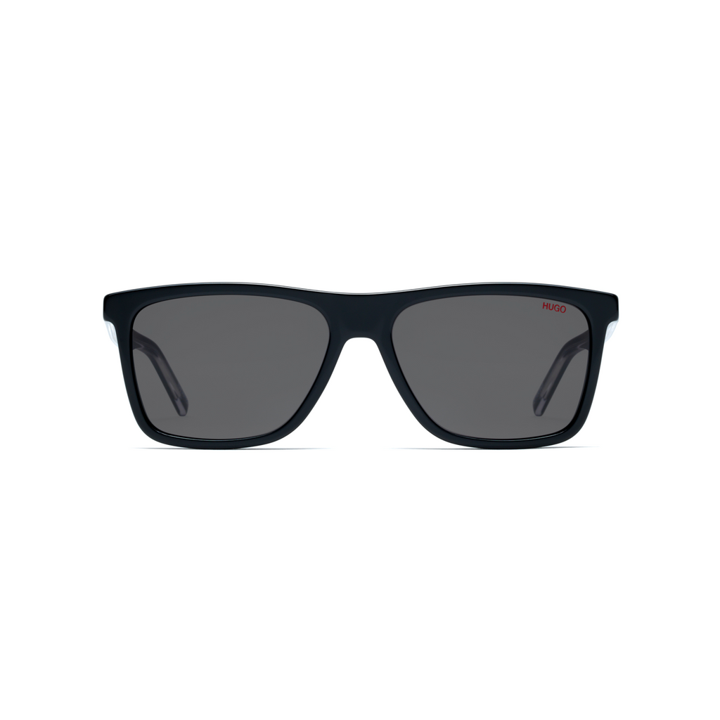 Hugo HG 1003/S Grey Black Men's Sunglasses