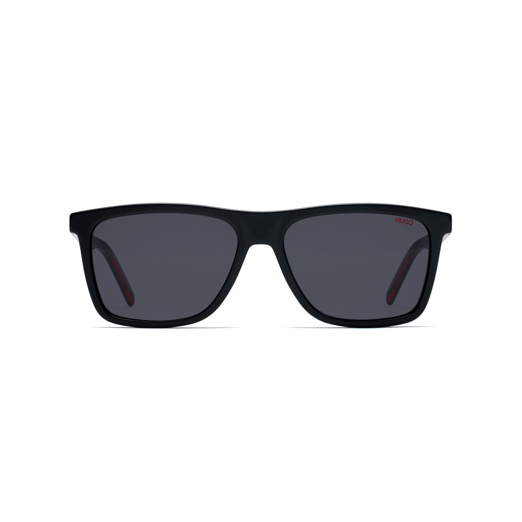 Hugo HG 1003/S Grey Black Men's Sunglasses