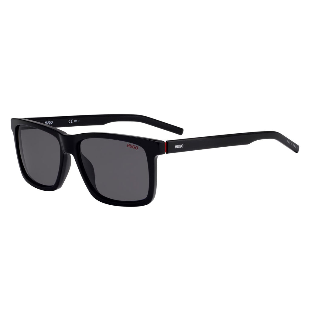 Hugo HG 1013/S Grey Black Men's Sunglasses