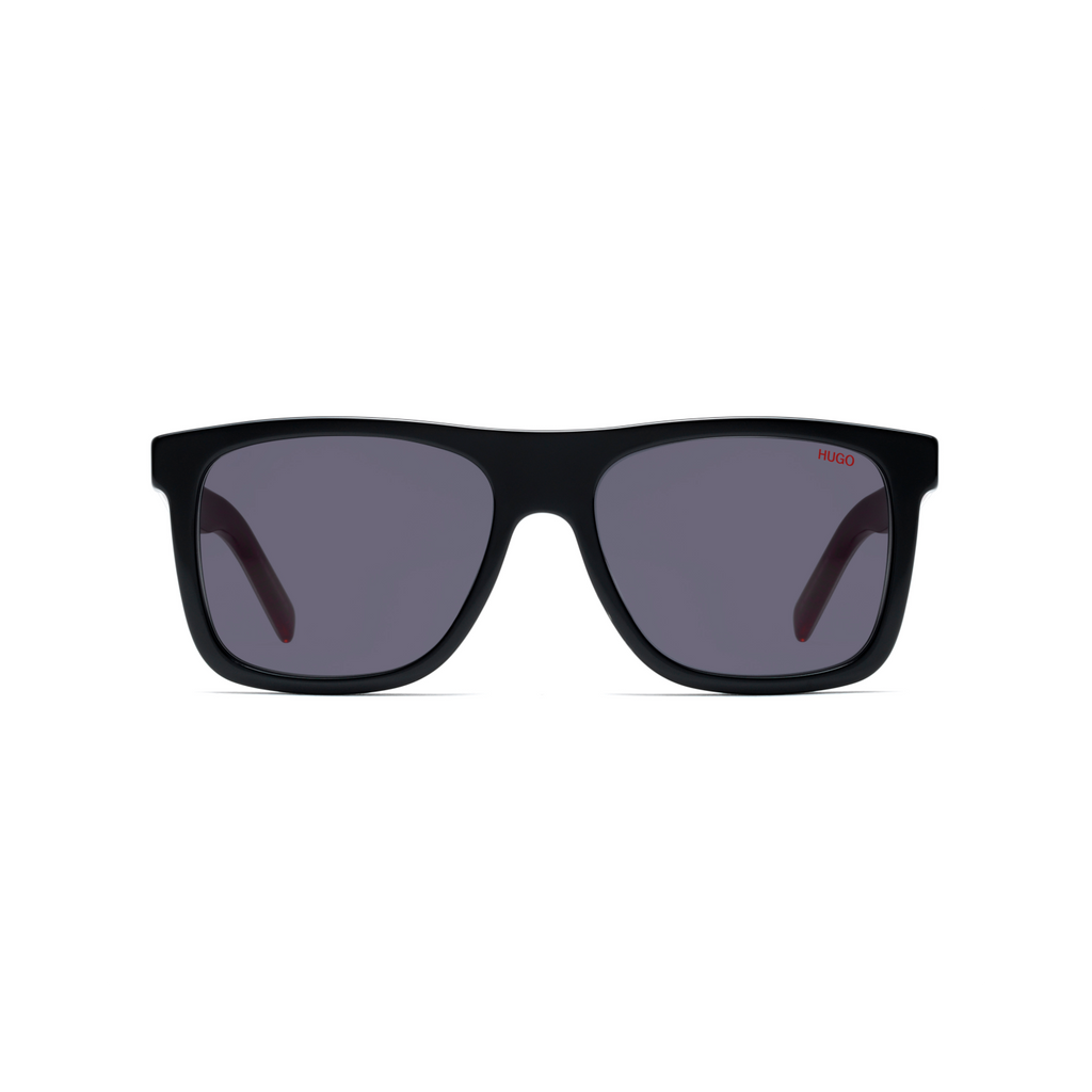 Hugo HG 1009/S Grey Black Men's Sunglasses