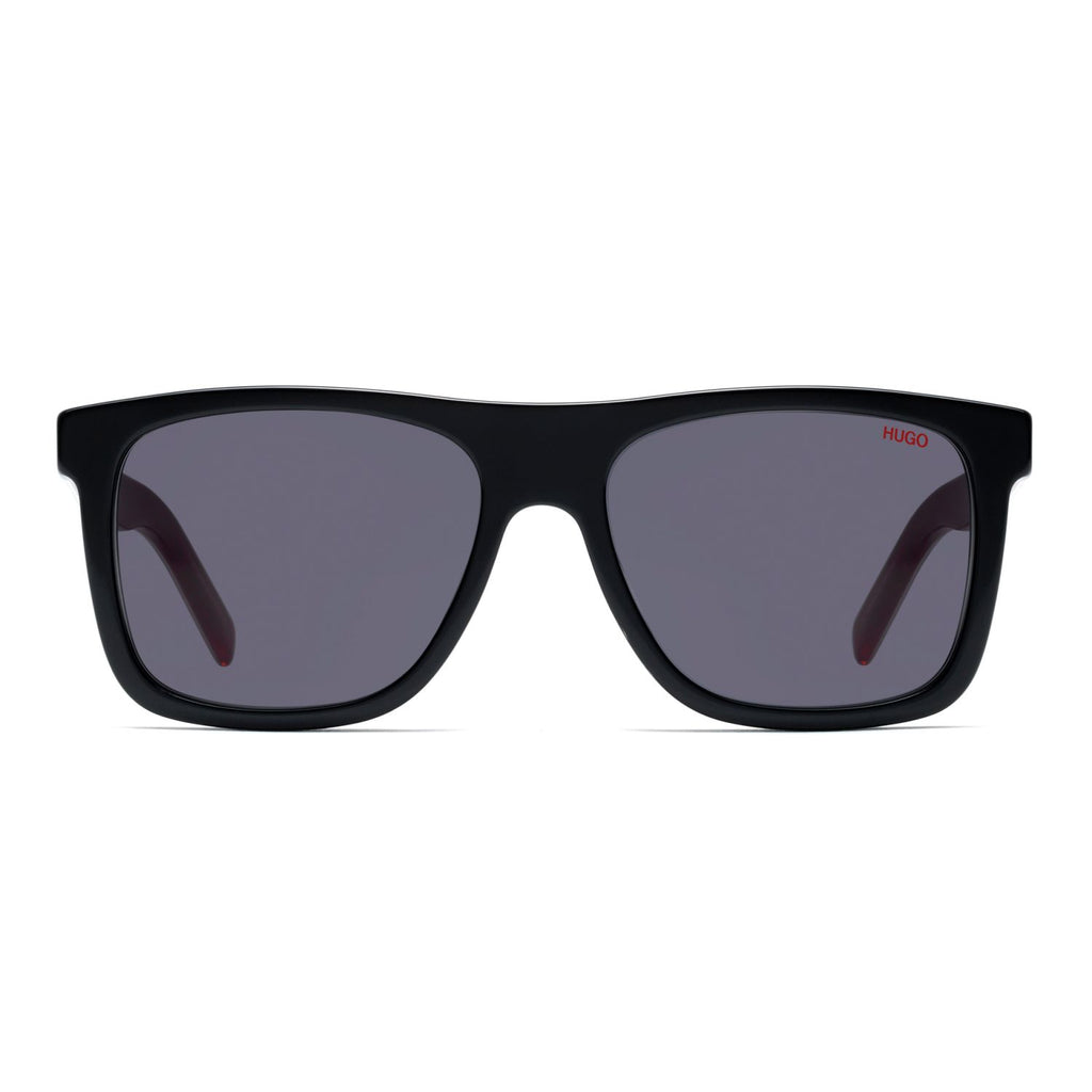 Hugo HG 1009/S Grey Black Men's Sunglasses